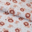 Fralda Dupla Estampada 100% Algodão 70x70cm - Unidade Cor:35V01 Leões