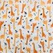 Fralda Dupla Estampada 100% Algodão 70x70cm - Unidade Cor:22V01 Girafa