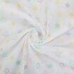 Tecido Fralda Estampada Döhler 70x70cm - Estrelas