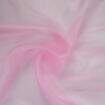 Tecido Organza Cristal Rosa Bebê - 1 Metro