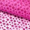 Tecido de Organza Glitter Estrela 1,48 mt de Largura Rosa - 1 Metro