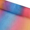 Tecido Organza Multicor Degradê Unicórnio - 1 Metro