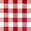 Tecido Grosso Decoração Xadrez Vermelho 100% Algodão 1x1,60m