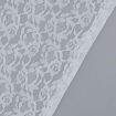 Tecido de Renda Suíça (Meio Metro) - Branco