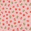 Tecido de Algodão Estampado (Meio Metro) - 2625 Coleção Frutinhas Vermelhas