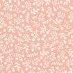 Tecido Tricoline Floral Ref. 1261 Artesanato Soft Fundo Tinto 0,50x1,50m Cor:1261130 - Rosê e Palha