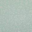 Tecido Tricoline Floral Ref. 1261 Artesanato Soft Fundo Tinto 0,50x1,50m Cor:1261083 - Verde Bebê e Branco