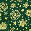 tecido-tricoline-natal-flocos-neve-verde-ouro-