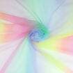 Tecido Tule Illusion Arco-íris Degradê com Glitter - 1 Metro