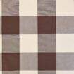 Tecido Grosso Decoração Xadrez Marrom e Bege 100% Algodão 1x1,60m
