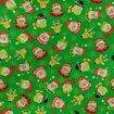 Tecido de Algodão Estampado (Meio Metro) - 2300 Natal Friends Feliz Natal