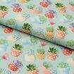 Tecido de Algodão Estampa Digital (Meio Metro) - Enfeites Suculentas