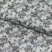 Tecido de Algodão Estampado (Meio Metro) - Arabesco Cinza