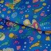Tecido de Algodão Estampado (Meio Metro) - Sereias