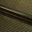 Tecido Paetê Laminado 0,50x1,00m Cor:Preto Brilho/Dourado