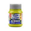 Tinta para Tecido Fosca Acrilex 37 ml Cor da Tinta Acrilex Tecido Fosca:504 - Amarelo Limão