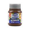 Tinta para Tecido Fosca Acrilex 37 ml Cor da Tinta Acrilex Tecido Fosca:585 - Capuccino