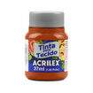 Tinta para Tecido Fosca Acrilex 37 ml Cor da Tinta Acrilex Tecido Fosca:569 - Caramelo