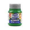 Tinta para Tecido Fosca Acrilex 37 ml Cor da Tinta Acrilex Tecido Fosca:512 - Verde Veronese