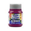 Tinta para Tecido Fosca Acrilex 37 ml Cor da Tinta Acrilex Tecido Fosca:509 - Vermelho Carmim