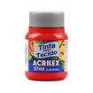 Tinta para Tecido Fosca Acrilex 37 ml Cor da Tinta Acrilex Tecido Fosca:541 - Vermelho Vivo