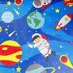 TNT Estampado Mewi Largura 1,40m - 1 Metro Cor:8019 Astronauta