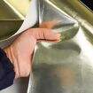 TNT 60g Laminado Metalizado - 1 Metro Cor:Ouro Light Liso