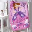 Toalha de Banho Infantil Döhler 70x115cm Princesa Sofia 10