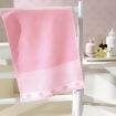 Toalha de Lavabo para Bordar  30 x 45 cm - Baby Classic Cor:5211 - Rosa