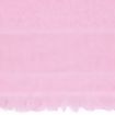 Toalha Social com Franja e Faixa para Bordar 23 x 39 cm - Unidade Cor da Toalha:303- Rosa Bebê