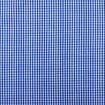 Tecido de Algodão Fio Tinto (Meio Metro) - Xadrez 03 mm Azul Royal e Branco
