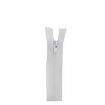 Zíper de Nylon Comum Fixo 60 cm - Pct c/ 10 uni Cor do Zíper de Nylon:501 - Branco