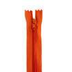 Zíper de Nylon Comum Fixo 12 cm - Pct c/ 10 uni Cor do Zíper de Nylon:523 - Laranja